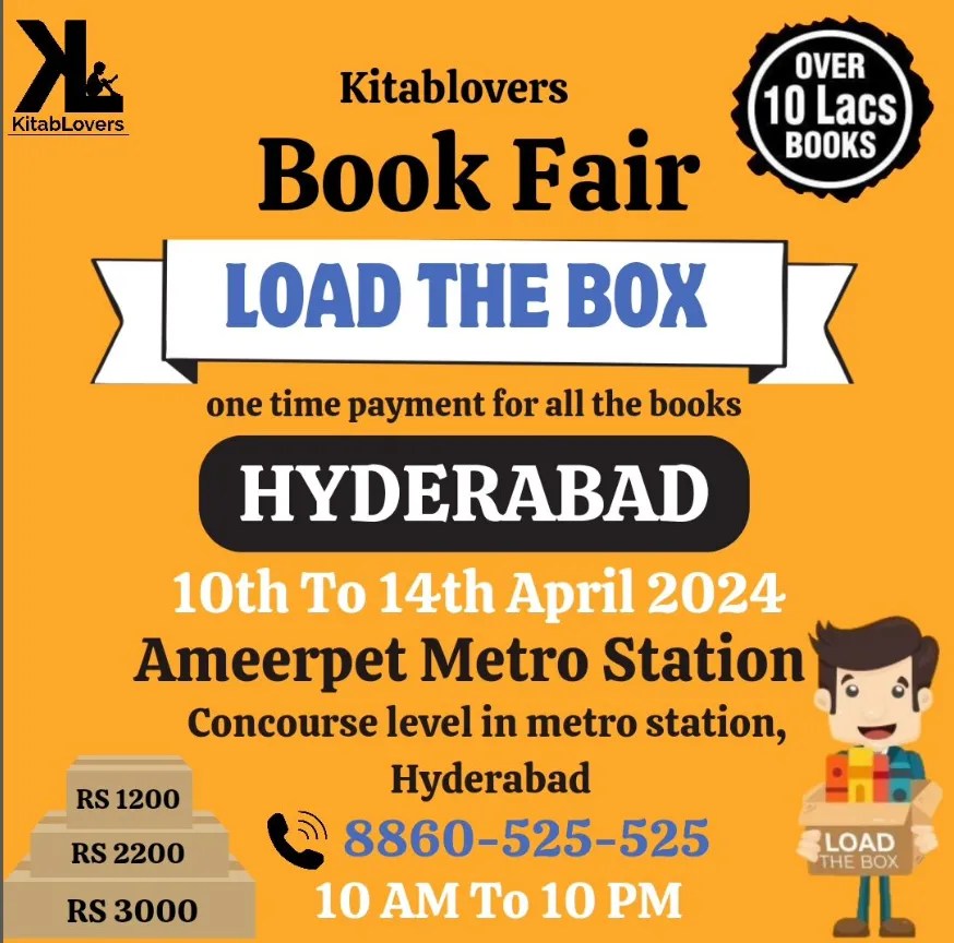 kitaab lovers Book Fair Hyderabad 2024